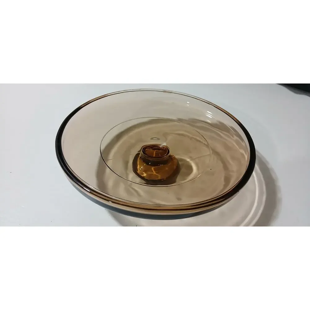 Vision Ware Corning Pyrex Replacement Lid Amber 6 Inches